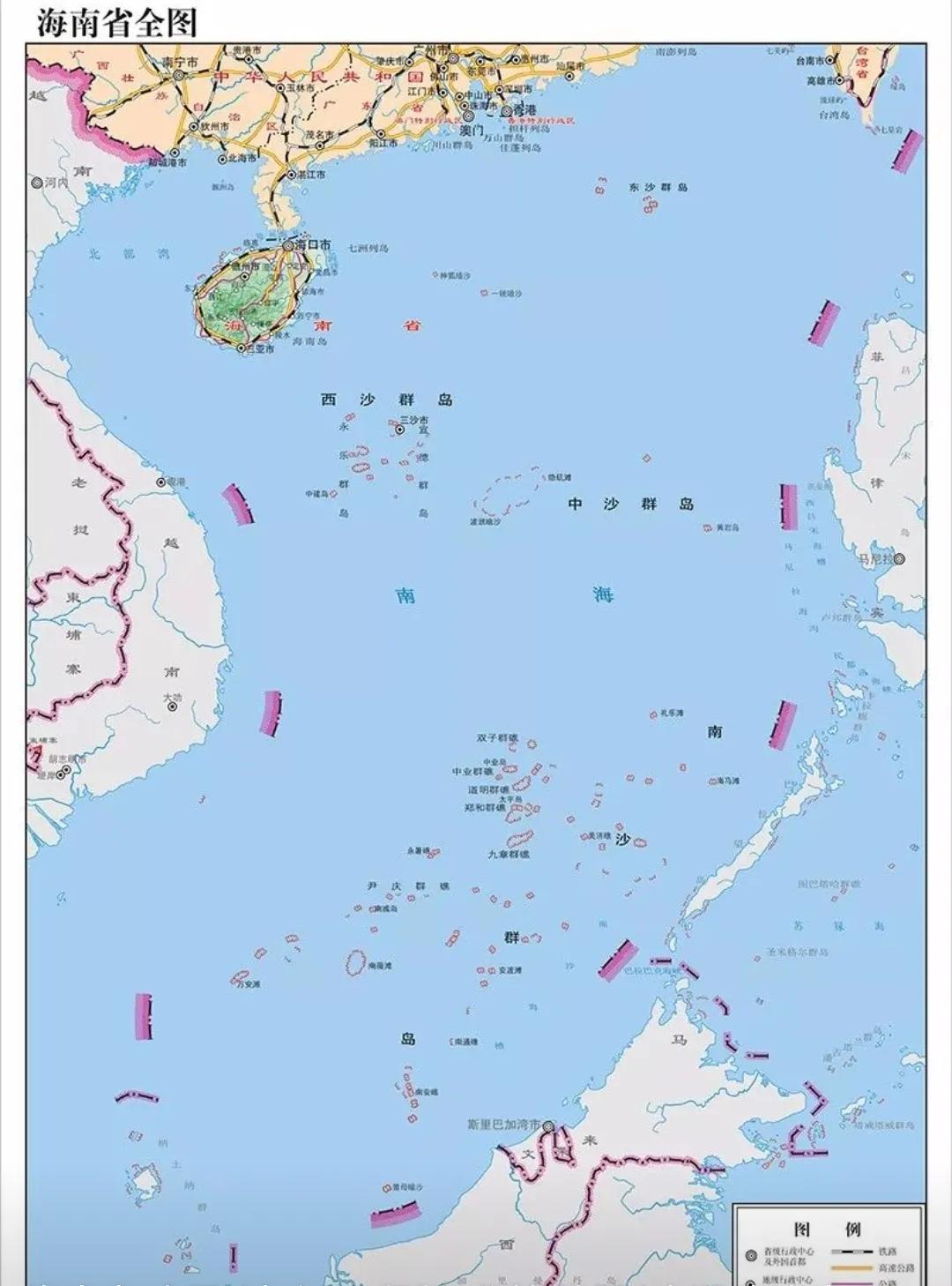 南海地圖高清版大圖，探索神秘的海洋疆域，南海高清地圖大圖，探索神秘海洋疆域之旅