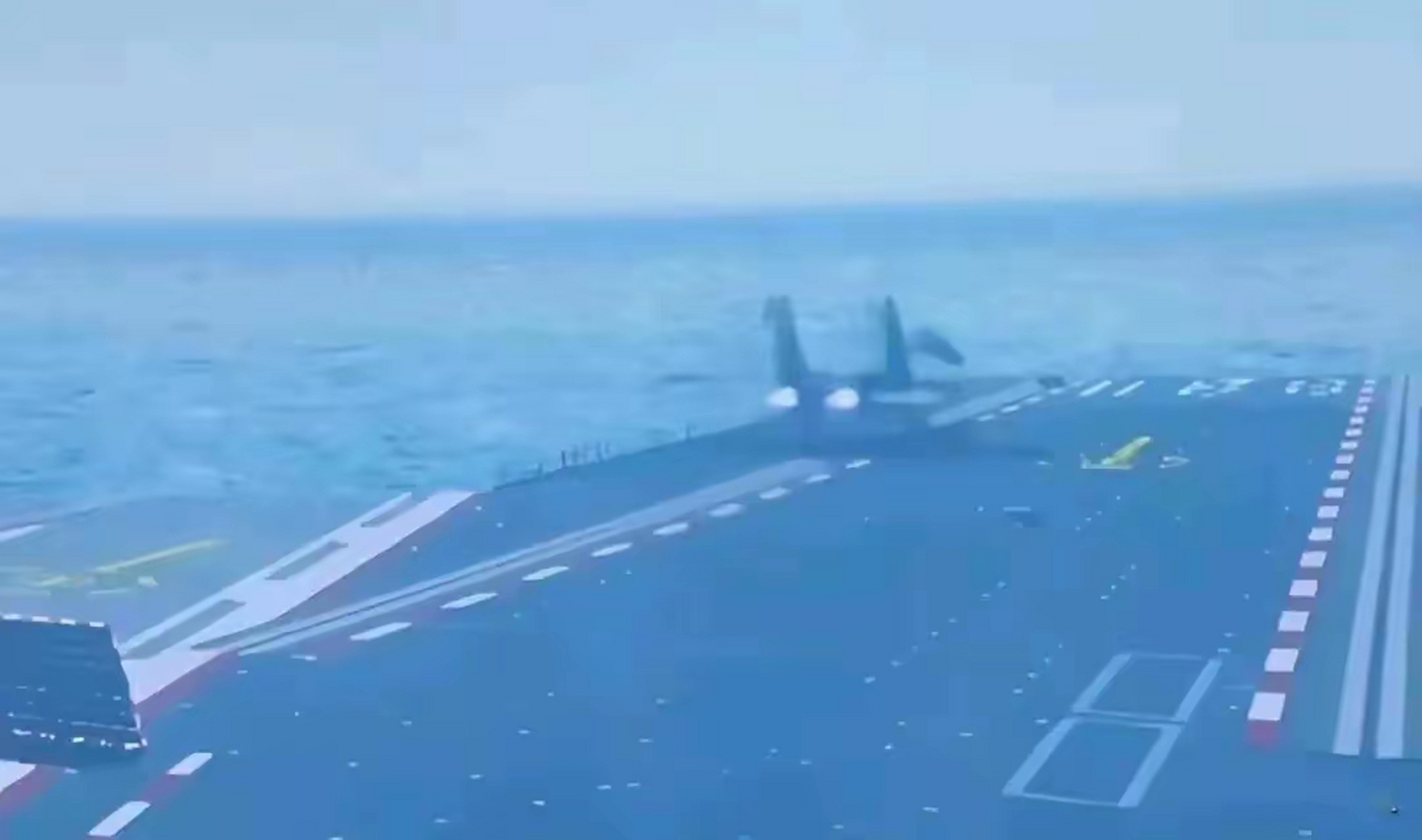 福建艦首次彈射殲-15，揭示中國海軍邁向新時代的里程碑事件，福建艦首次彈射殲-15，中國海軍新時代的里程碑事件