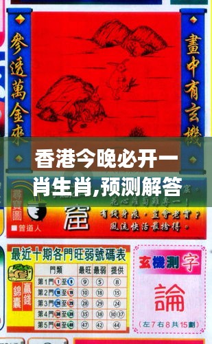 香港和彩王中王精準(zhǔn)一肖，揭秘彩票預(yù)測(cè)之謎，揭秘彩票預(yù)測(cè)之謎，香港和彩王中王精準(zhǔn)預(yù)測(cè)一肖技巧