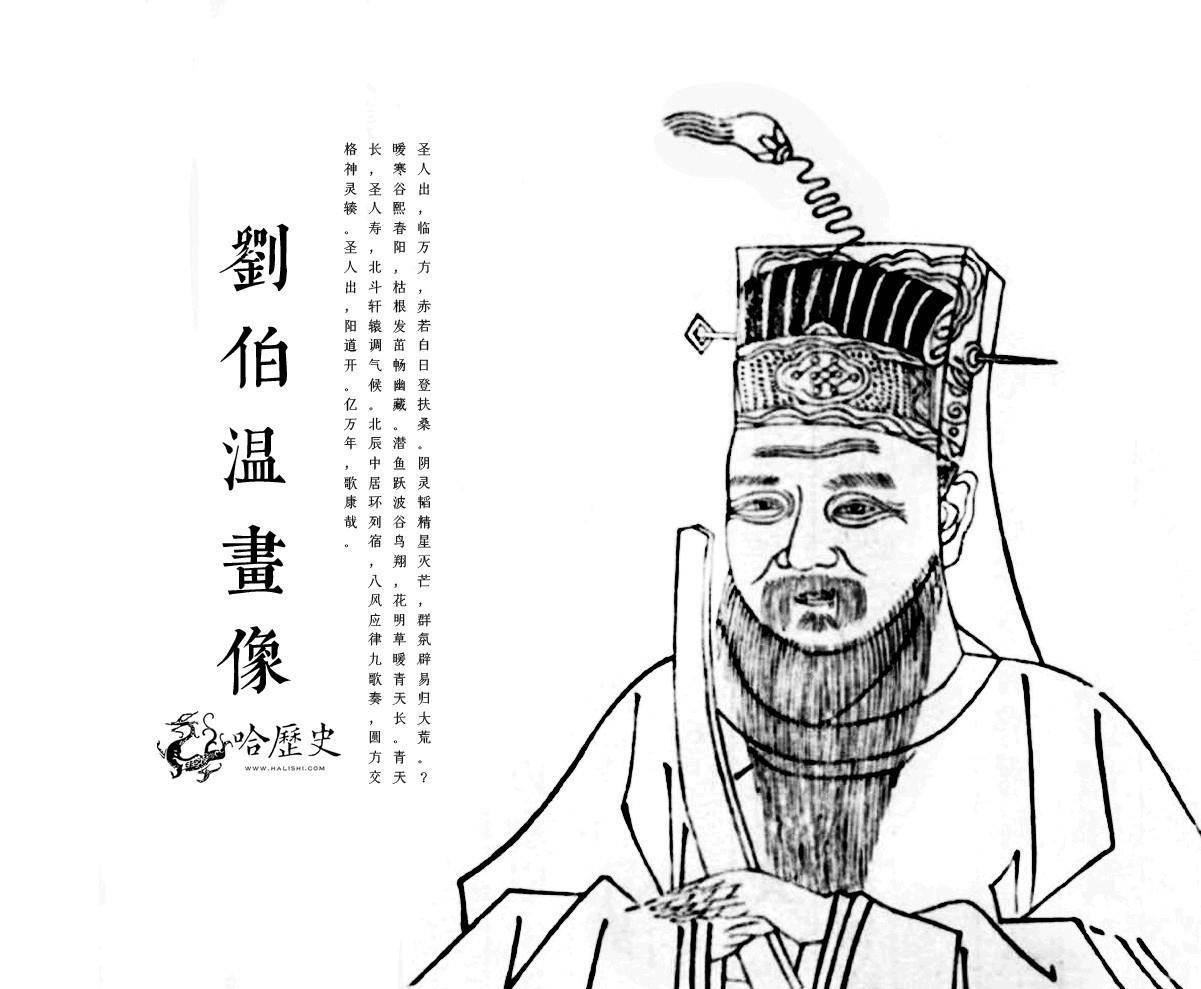 劉伯溫作畫(huà)