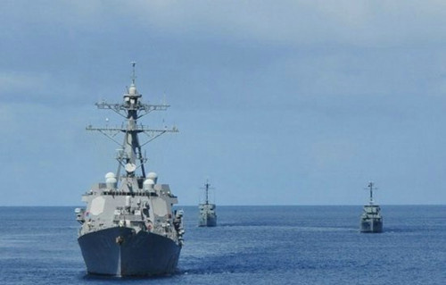 美軍艦闖入中國(guó)南海最新消息封海，局勢(shì)分析及對(duì)策探討，南海局勢(shì)緊張升級(jí)，美軍艦闖入與封海動(dòng)態(tài)分析及對(duì)策探討