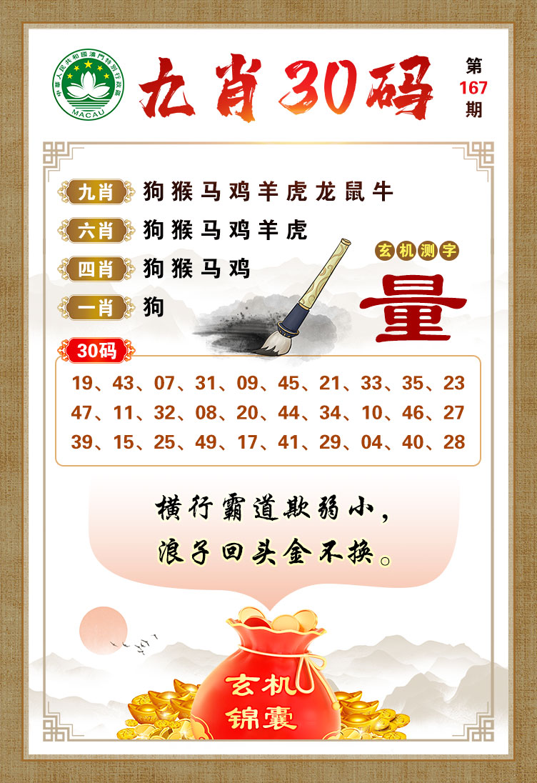 一肖二馬王中王