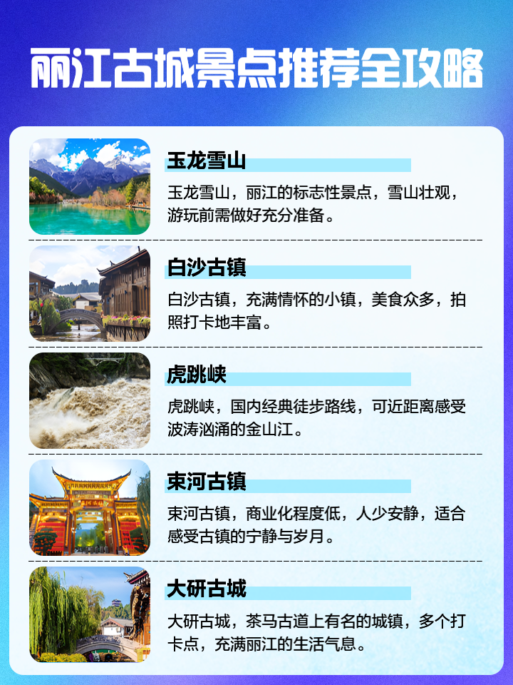 麗江好玩的地方景點推薦——探索云南的魅力之城，麗江魅力之旅，探索云南魅力之城的景點推薦